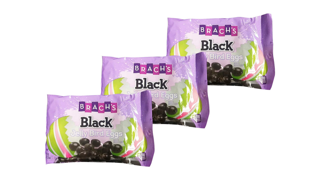 Black Jelly Bird Eggs Pack of 3 C93430