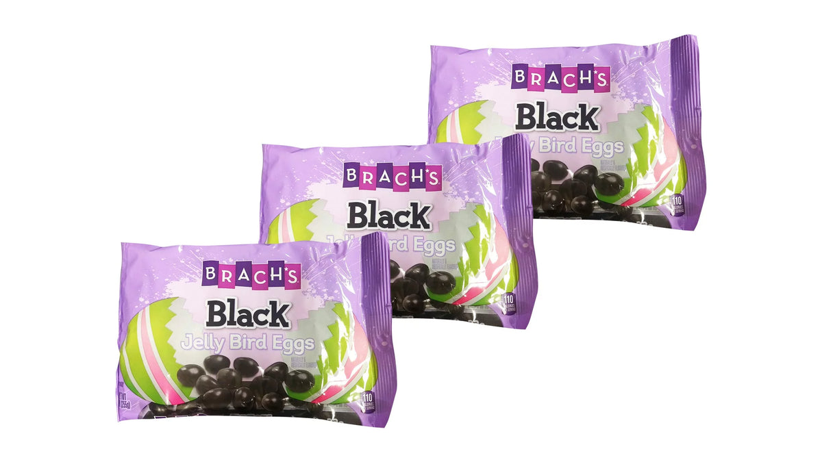 Black Jelly Bird Eggs Pack of 3 C93430