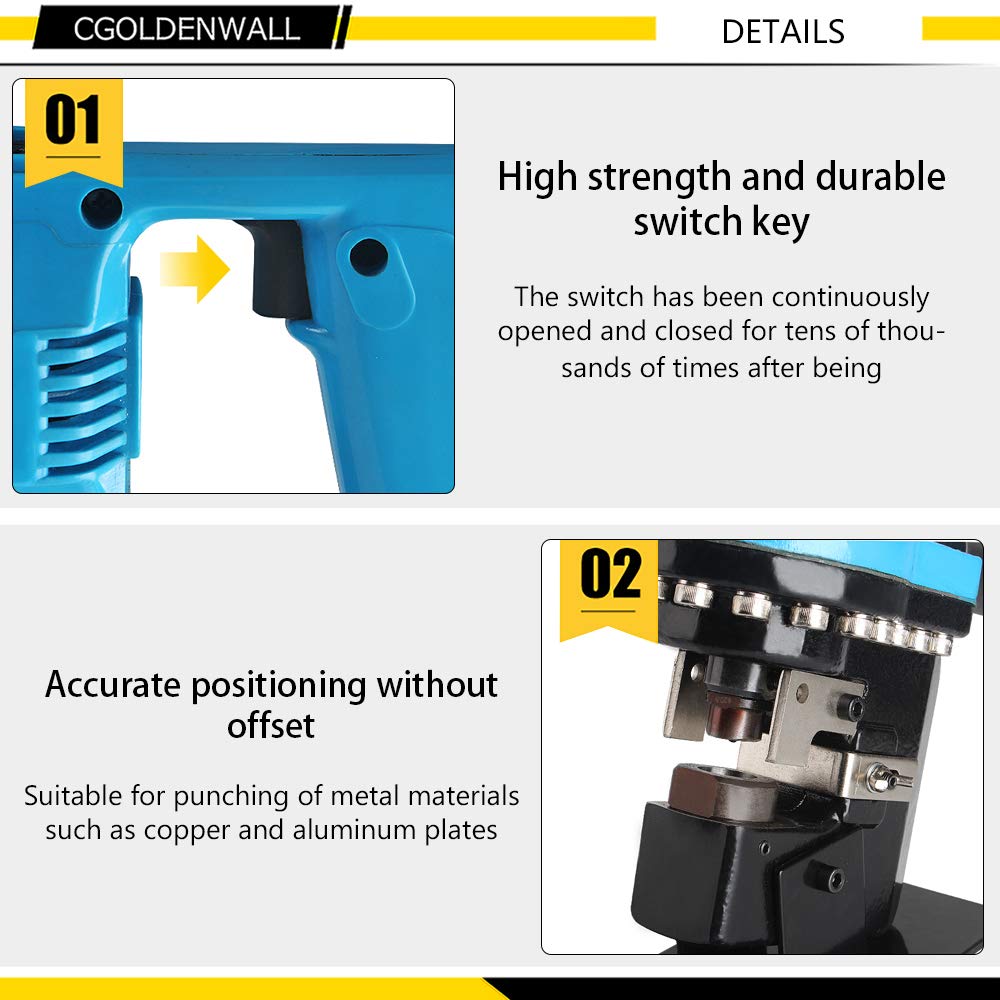 Hydraulic Hole Punching Tool for Steel Plate Iron Plate Aluminum Plate E61063