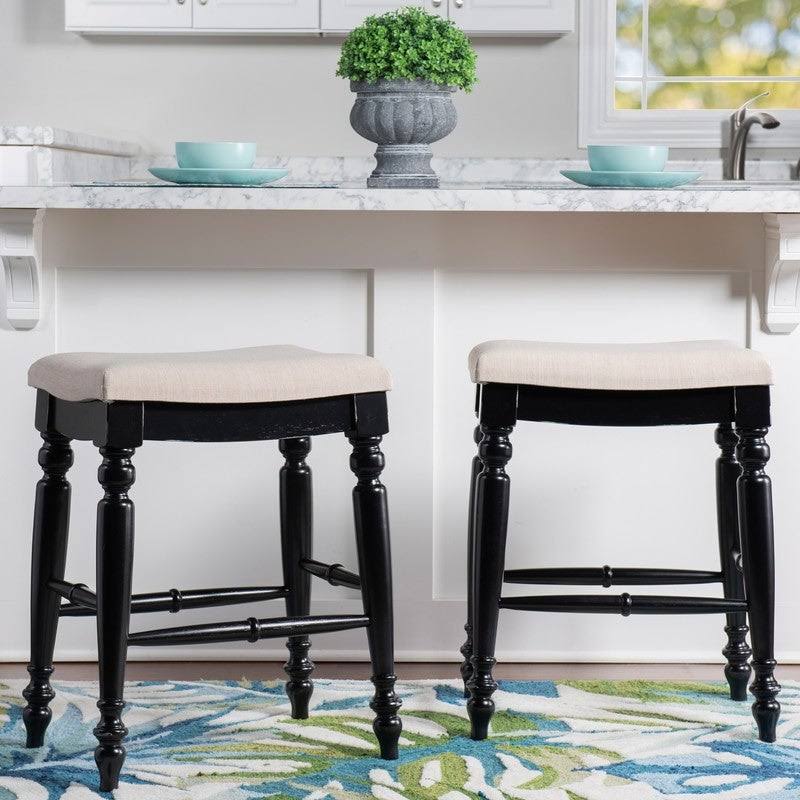 Blue Backless Counter Stool U468415