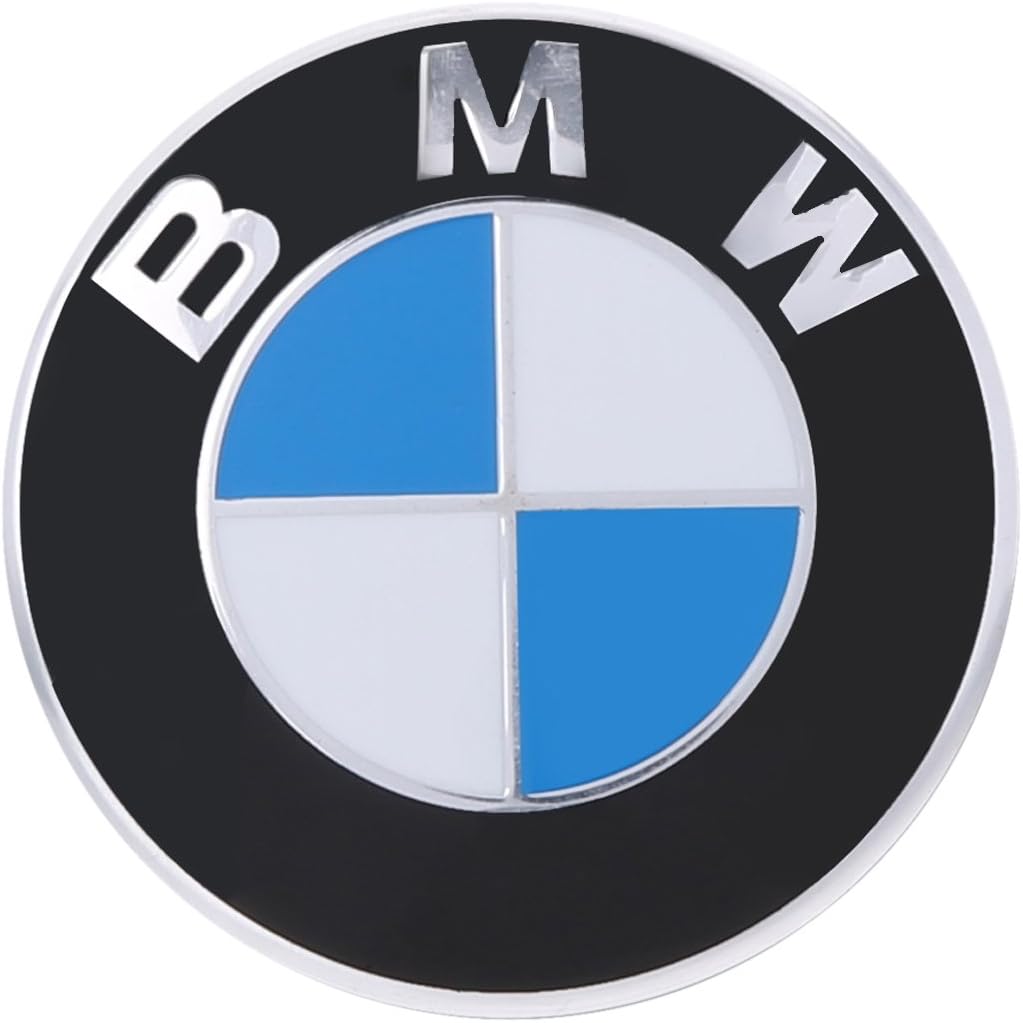 BMW Hood Roundel Emblem 82 mm Pack of 2 I556