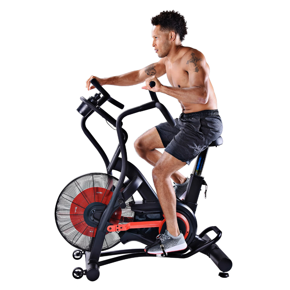 Upright Exercise Bike with Air Resistance C9586