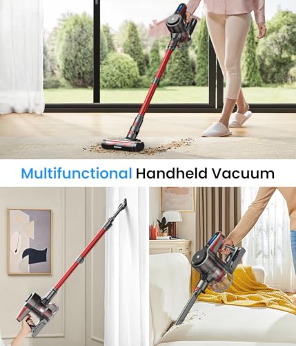 Cordless Stick Vacuum with 1.5L Dust Cup C6681