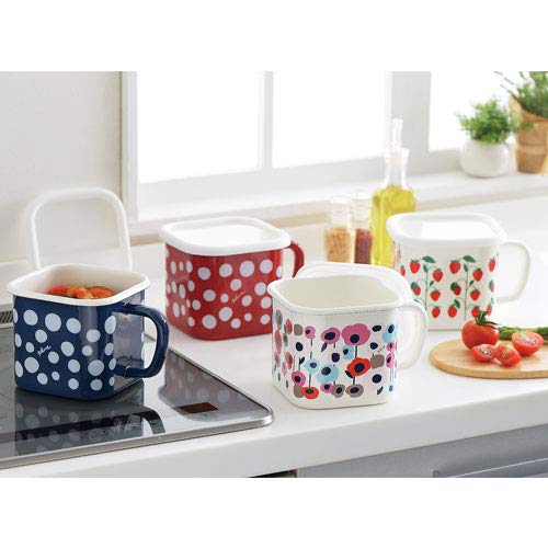 Enameled Multi-Square Pot H2623