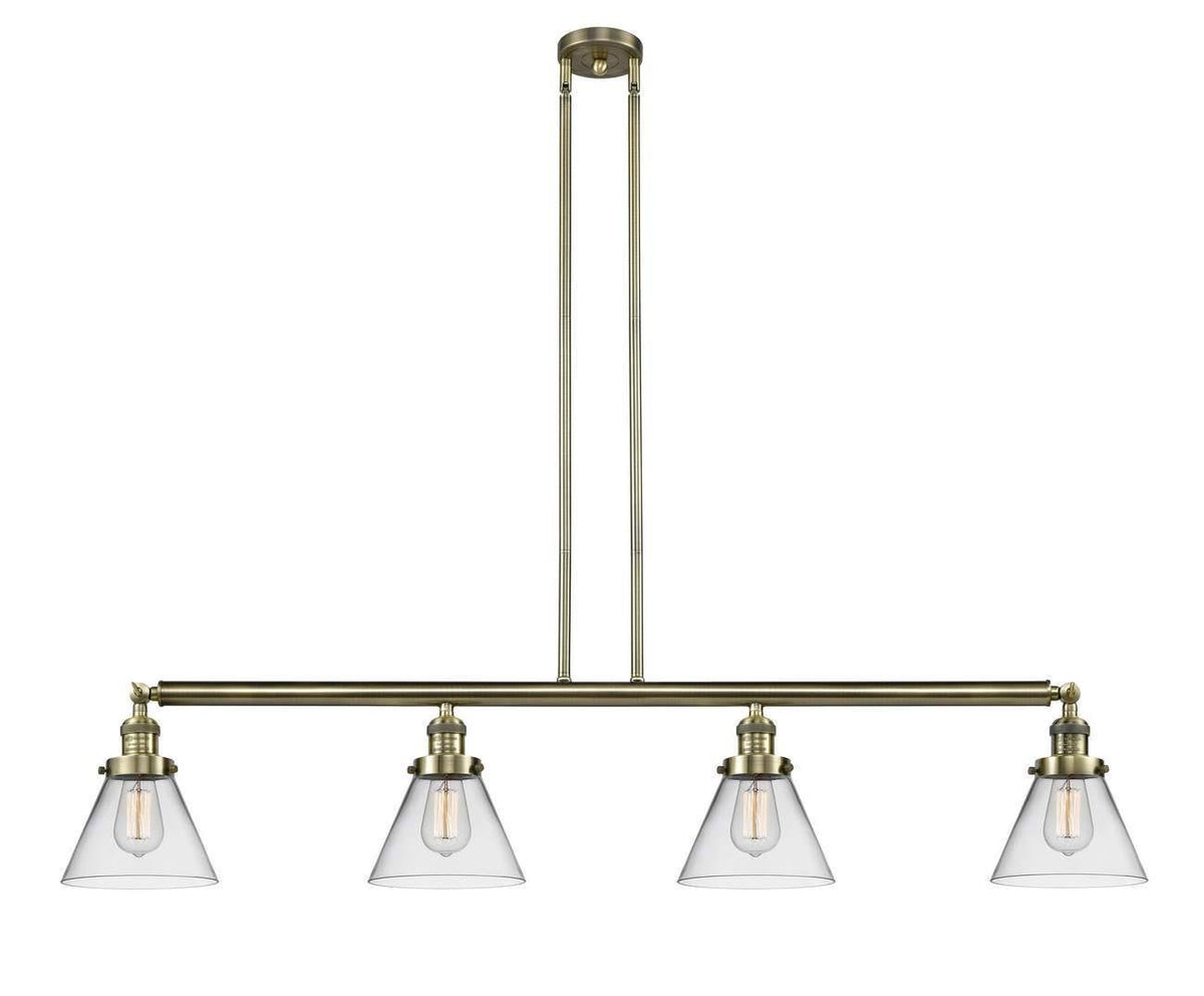 Antique Brass 4 Light Island Light G398