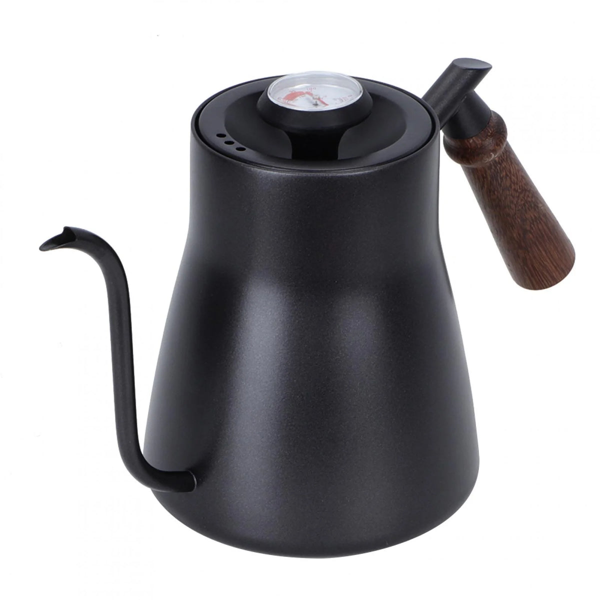 Coffee Pot with Wooden Handle and Thermometer R3013