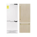 30 in. Bottom Freezer Refrigerator with Ice and Water Dispenser L877