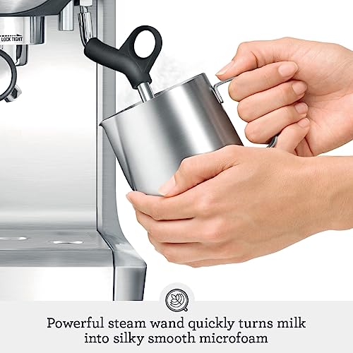 Brushed Stainless Steel Espresso Machine Q9936