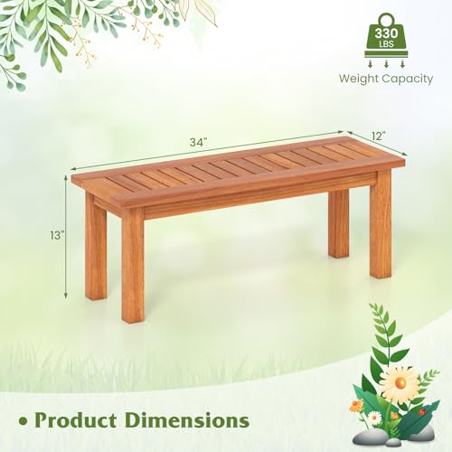 Wooden Plant Stand with Teak Oil Finish E932