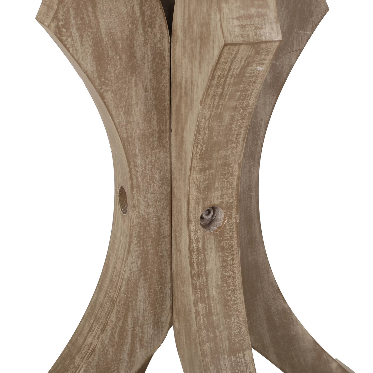 Fir Wood Accent Table S5771