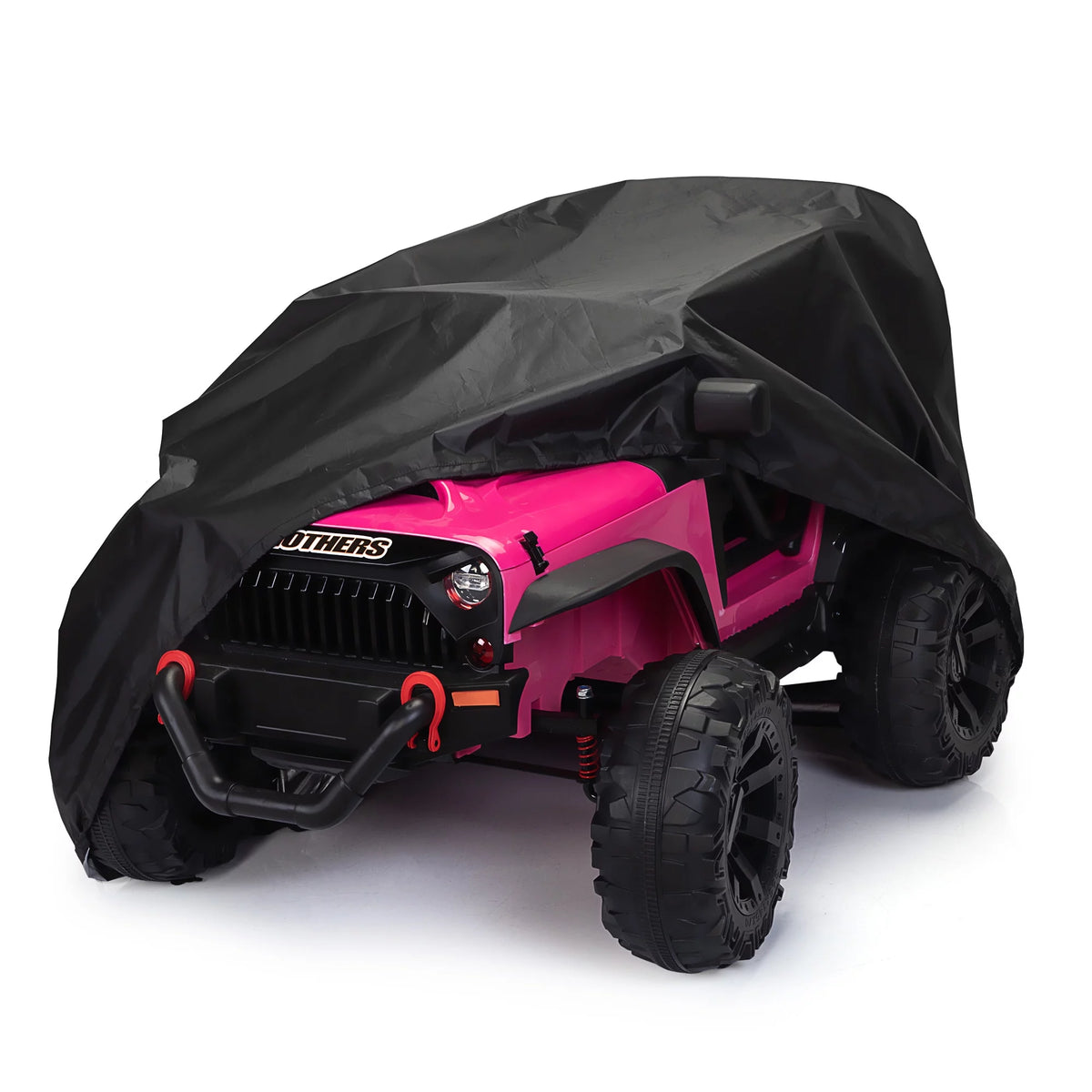 Kids Ride-On Toy Car Cover Black 55.5 x 32 x 31.5 inches S399