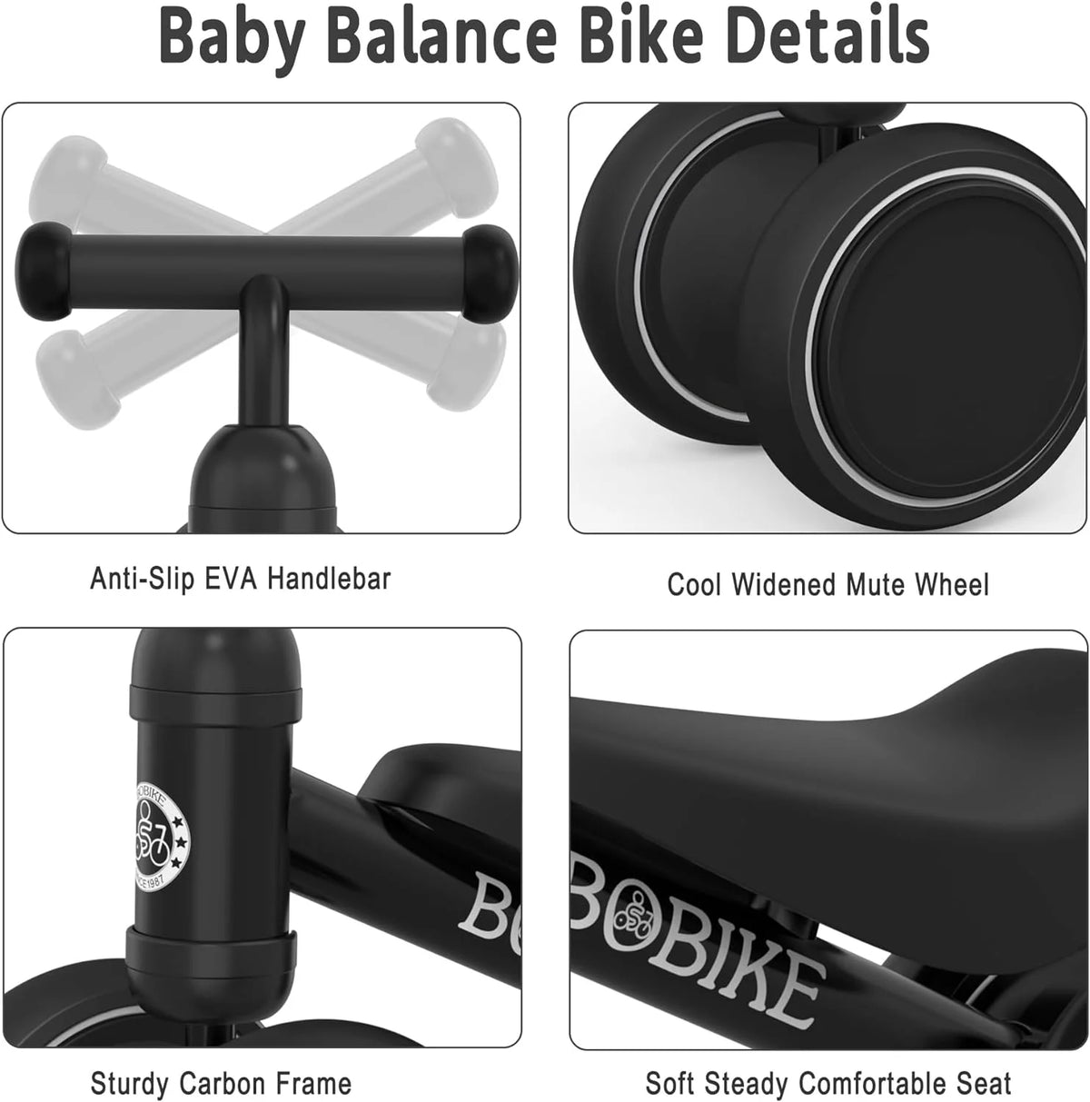 Baby Balance Bike Pink A1487