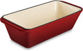 Enameled Cast Iron Loaf Pan (Cherry) Q164