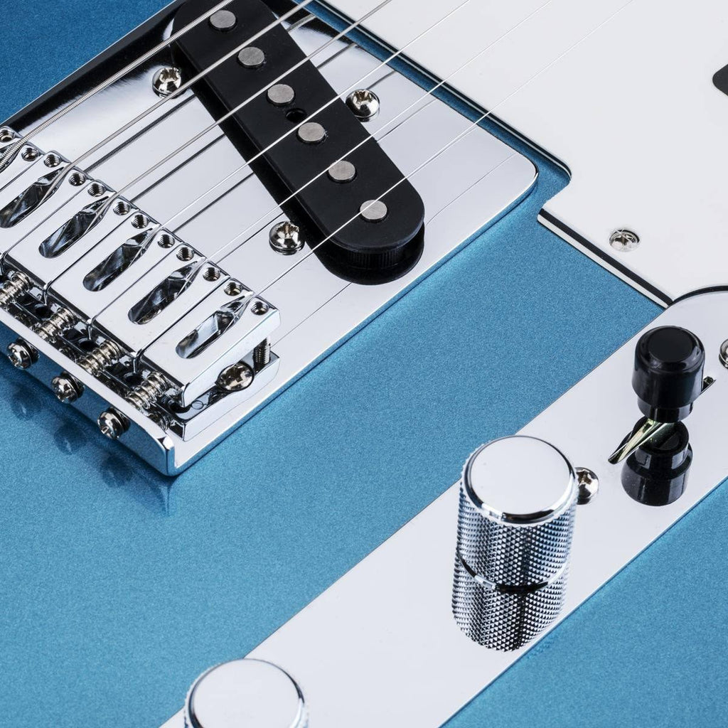 Lake Placid Blue Electric Guitar with Maple Fingerboard M480