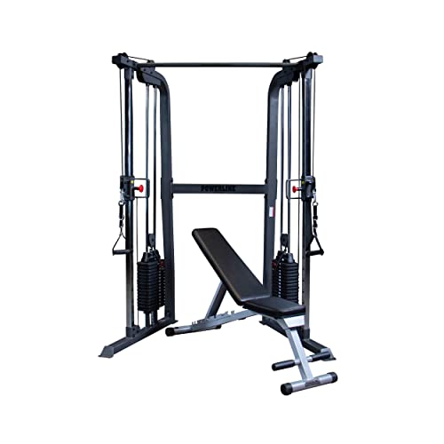 Cable Crossover Exercise Machine with Dual Weights Stack A785167