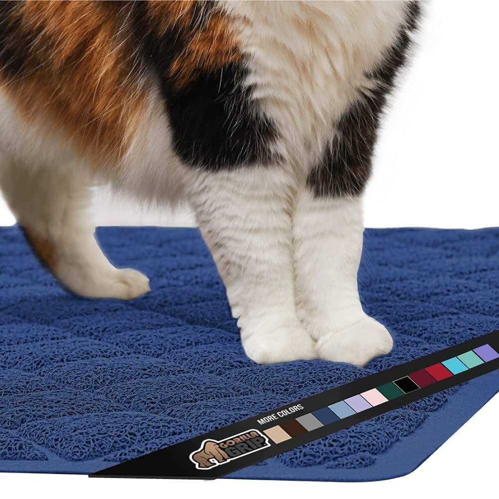 100% Waterproof Cat Litter Box Trapping Mat E19359