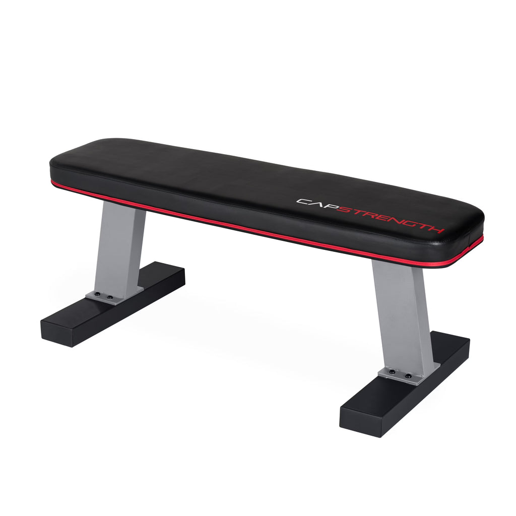 Gray Finish Heavy Duty Flat Bench B26674