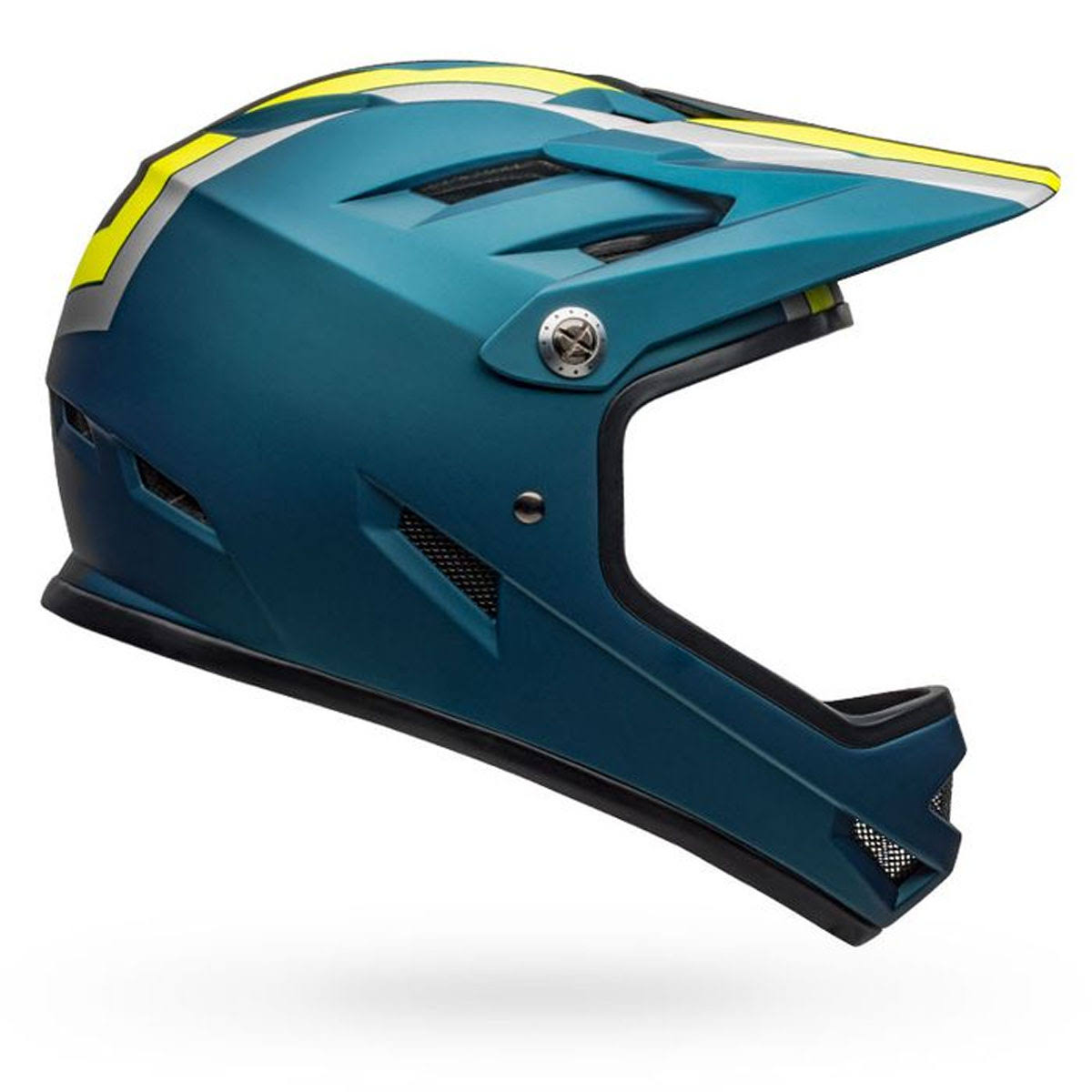 Matte Blue Hi-Viz Helmet I9486