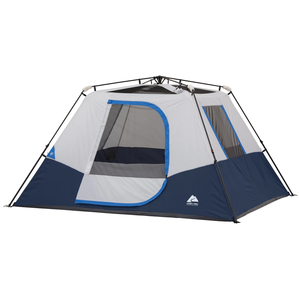 6-Person Instant Cabin Tent with LED Lighted Hub H8859