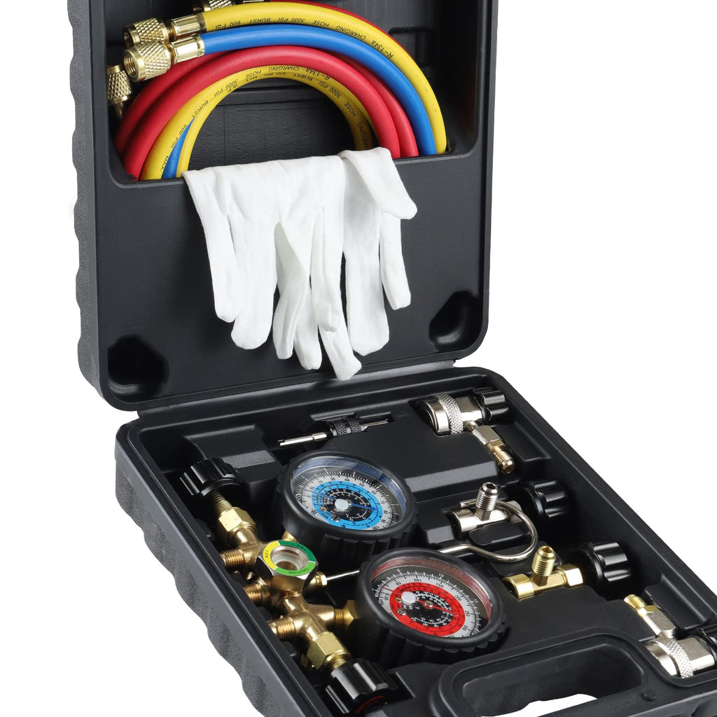 A/C Manifold Gauge Set for R134a R22 R12 R502 C32149