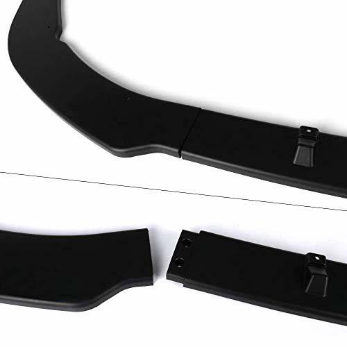 Matte Black Front Bumper Lip D8866