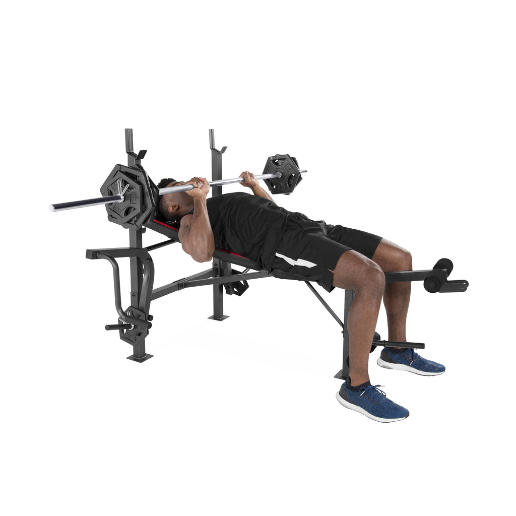 Standard Bench with Butterfly and Preacher Curl G3623