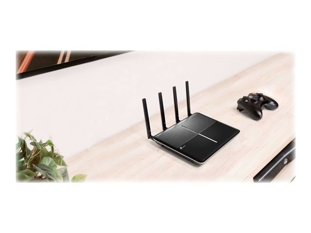 Wireless Router - 3167 Mbps - 2.4 GHz / 5 GHz - Gigabit Ethernet - 802.11b/a/g/n/ac U8377
