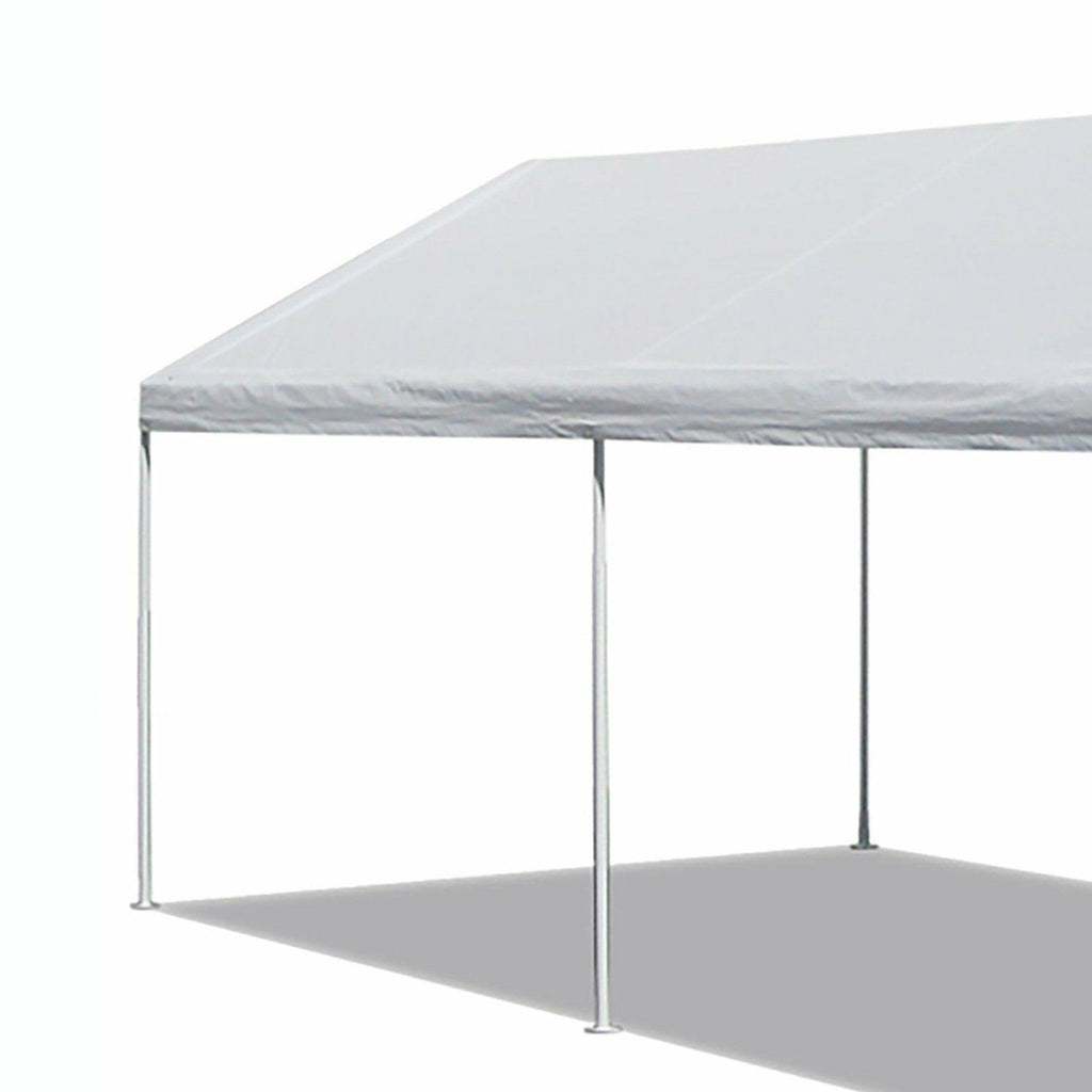 Heavy Duty 10 x 20 White Canopy Tent Carport S181425