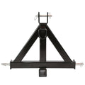 Black Heavy Duty 3 Point Trailer Hitch E8713