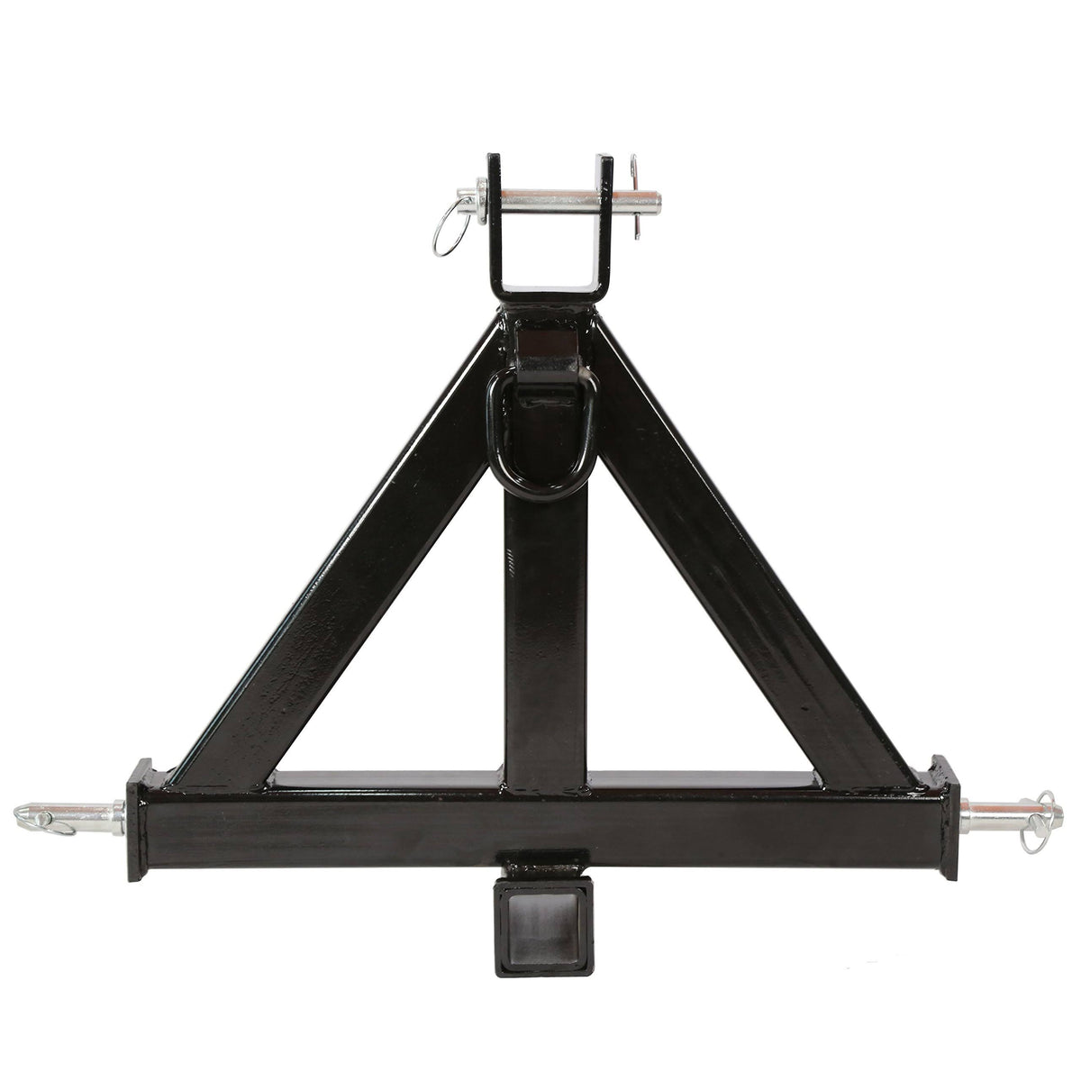 Black Heavy Duty 3 Point Trailer Hitch E8713