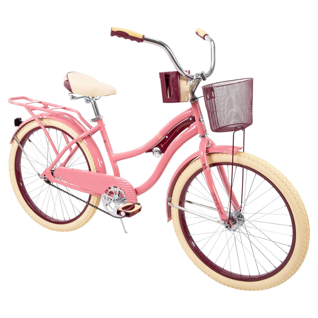 24 Girls' Cruiser Bike Purple Satin U375