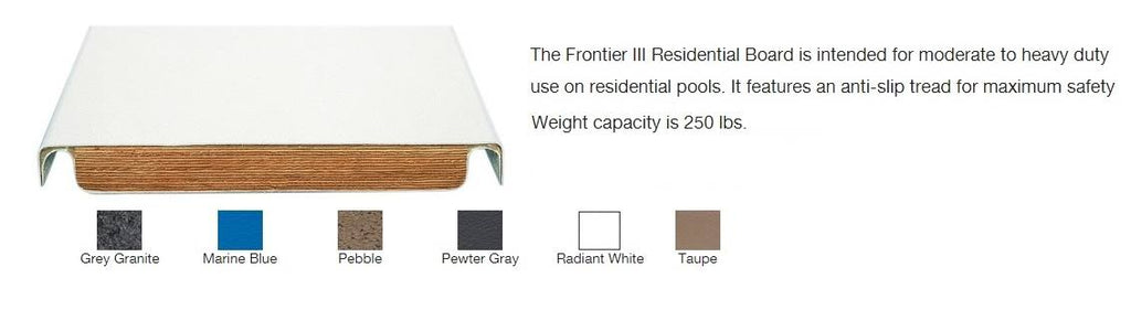 White Diving Board Y741