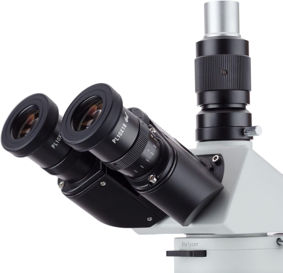 40x-800x Polarizing Metallurgical Microscope with Top and Bottom Lights and 18MP USB3.0 Camera V8089