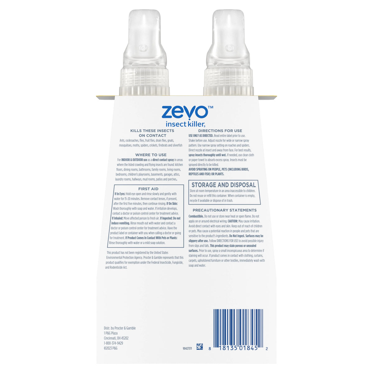 Multi-Insect Killer 12oz Twin Pack L697798