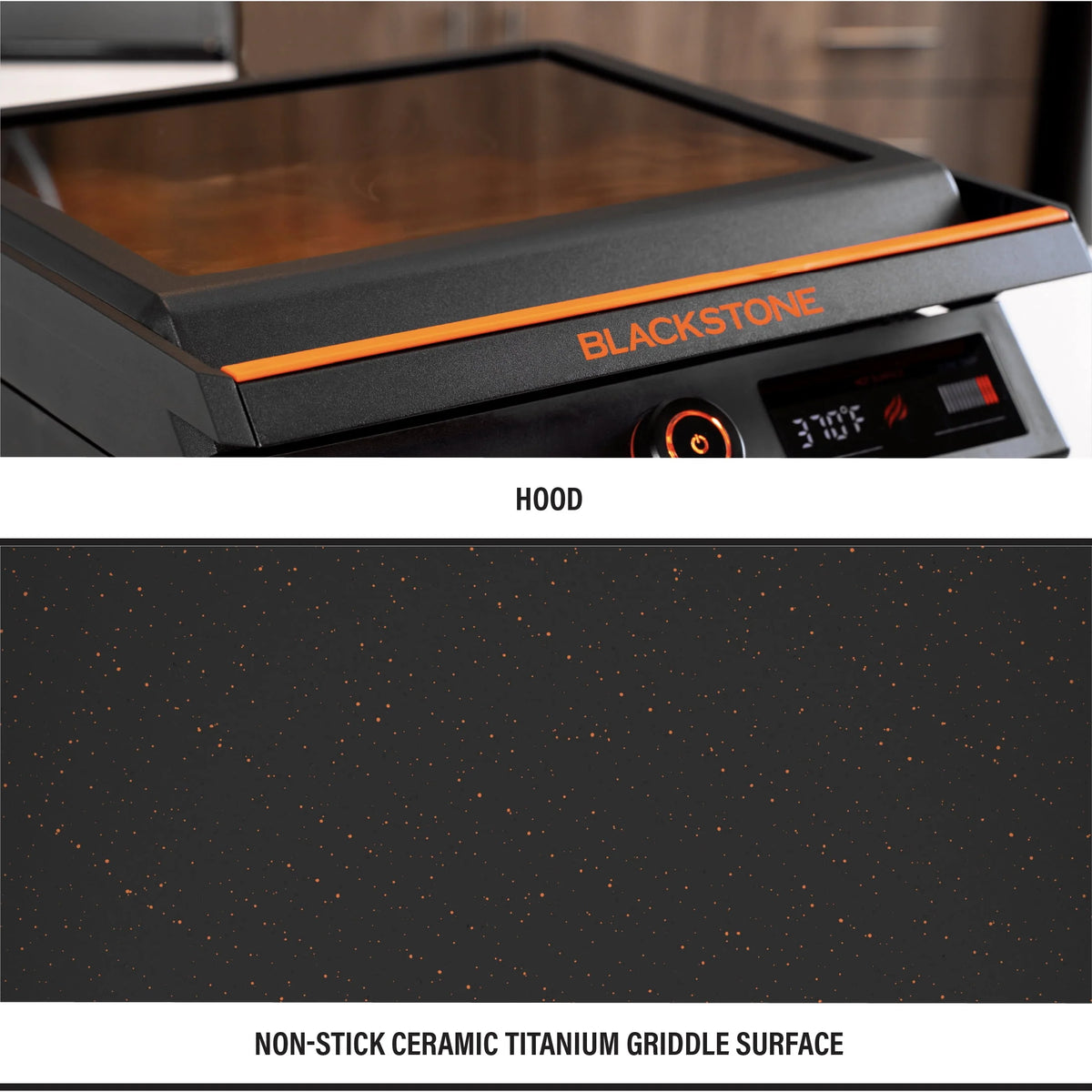 17 Electric Tabletop Griddle with Hood X918