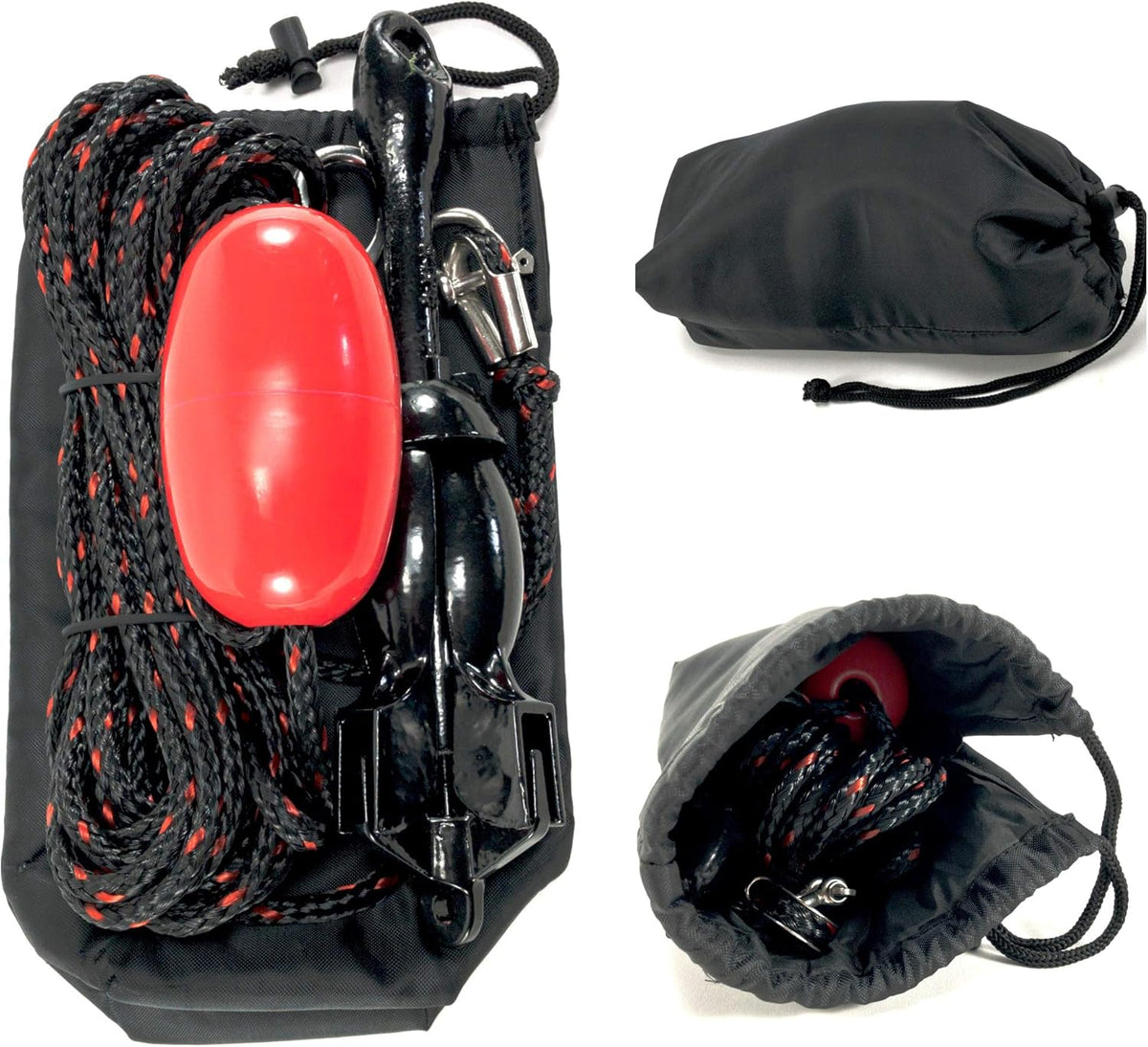 3.5lb Folding Anchor with 40ft of Rope D23152
