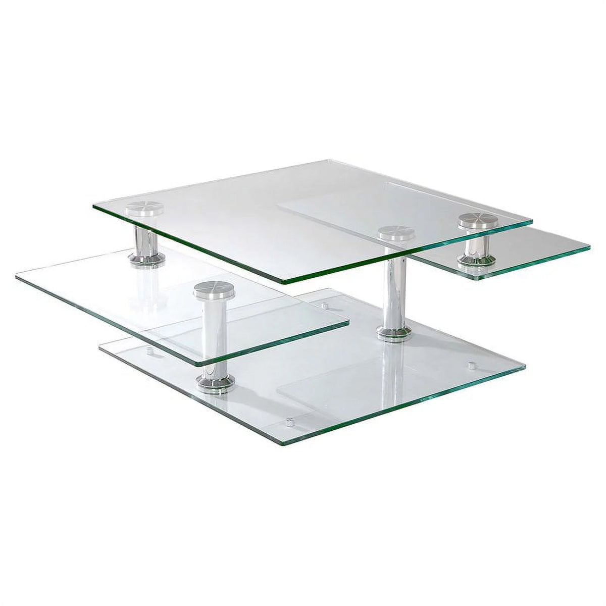 49.5" Tempered Glass Cocktail Table N27814