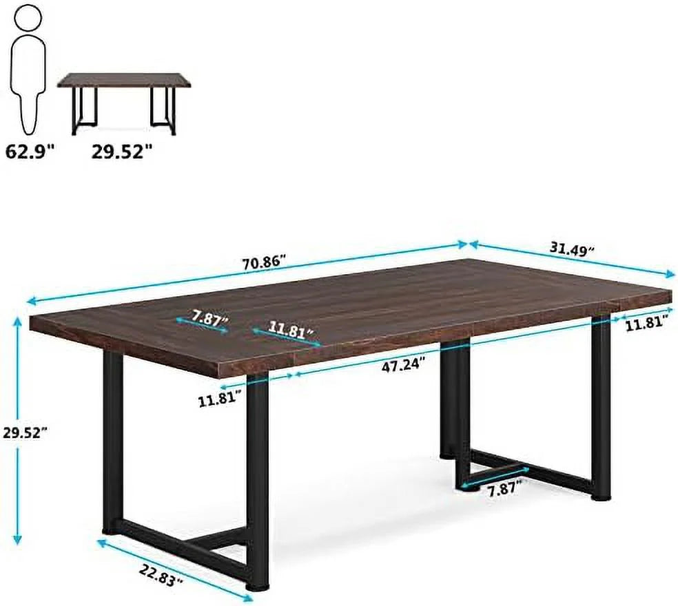 Brown Wooden Executive Desk Y985831
