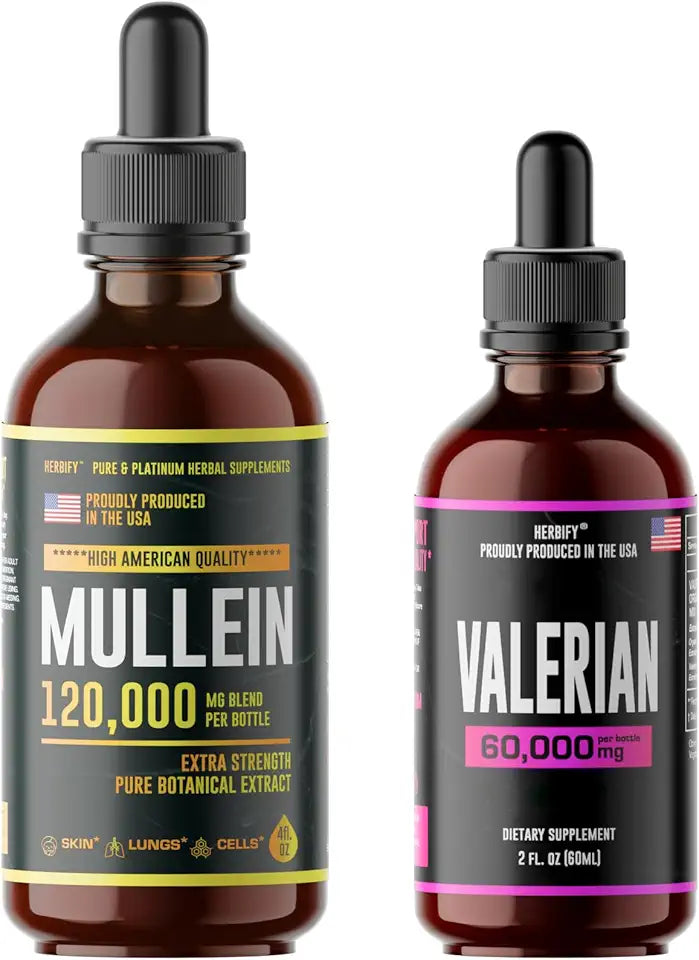 Mullein Leaf Extract & Valerian Root Tincture H965