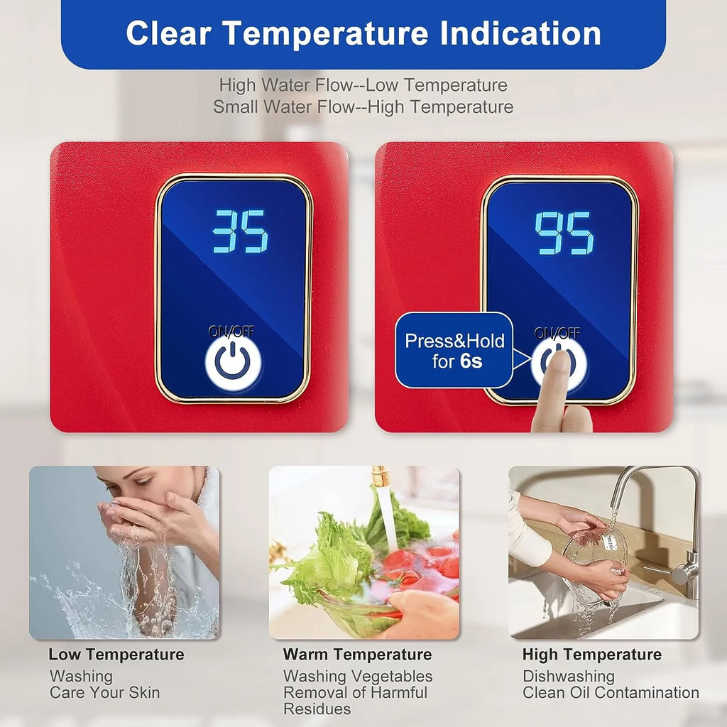 3000W Instant Electric Tankless Water Heater G7684