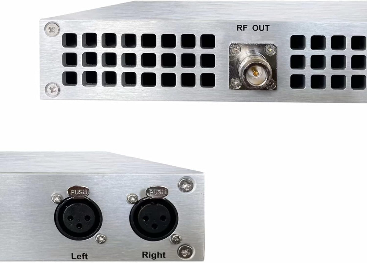 150W Long Range FM Broadcast Transmitter with Antenna Cable Z515770
