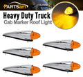 Amber Yellow 17 LED Cab Marker Lights Assembly X6322