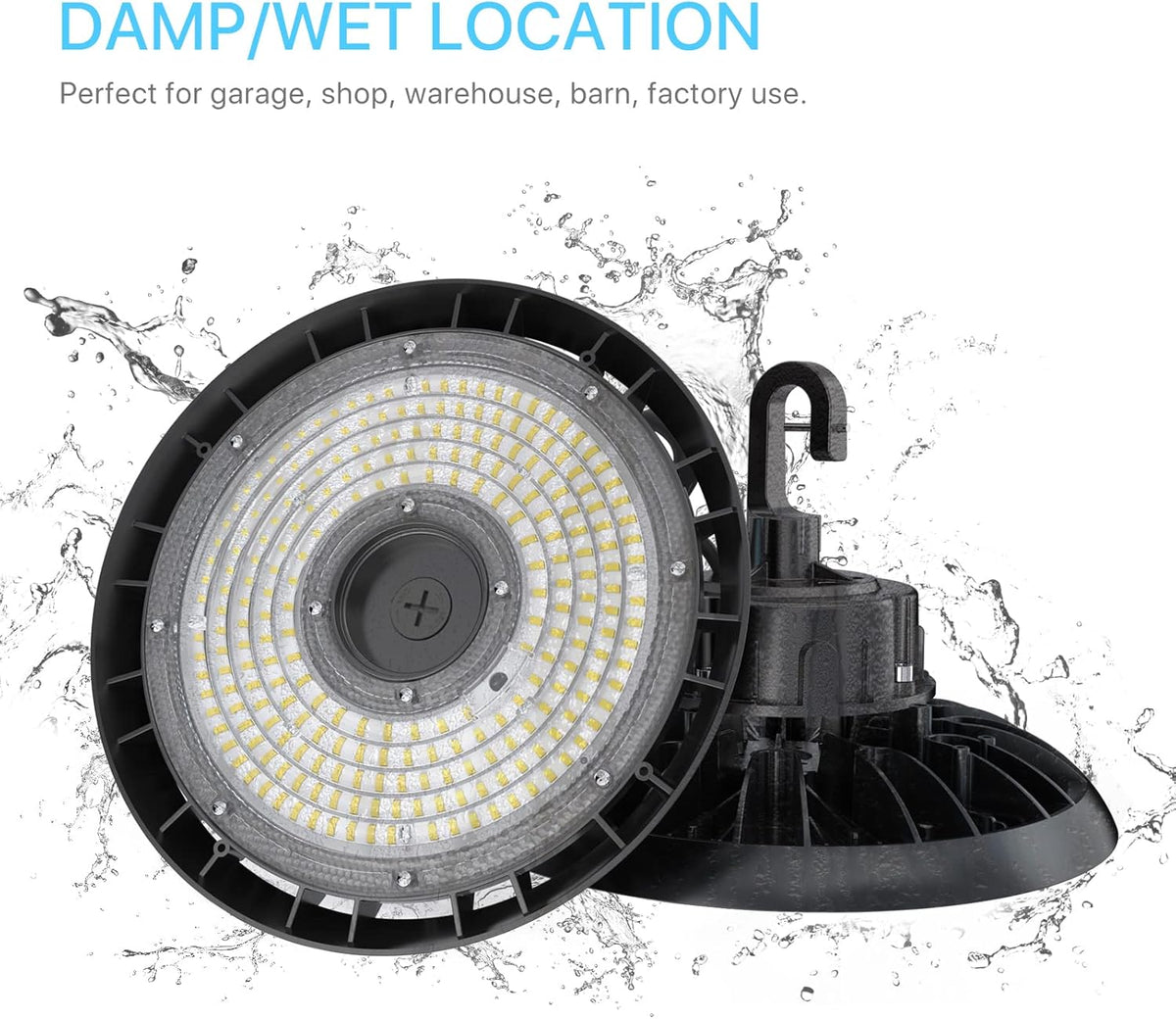 UFO LED High Bay Light 150W 5000K Daylight with 110V Plug W172295