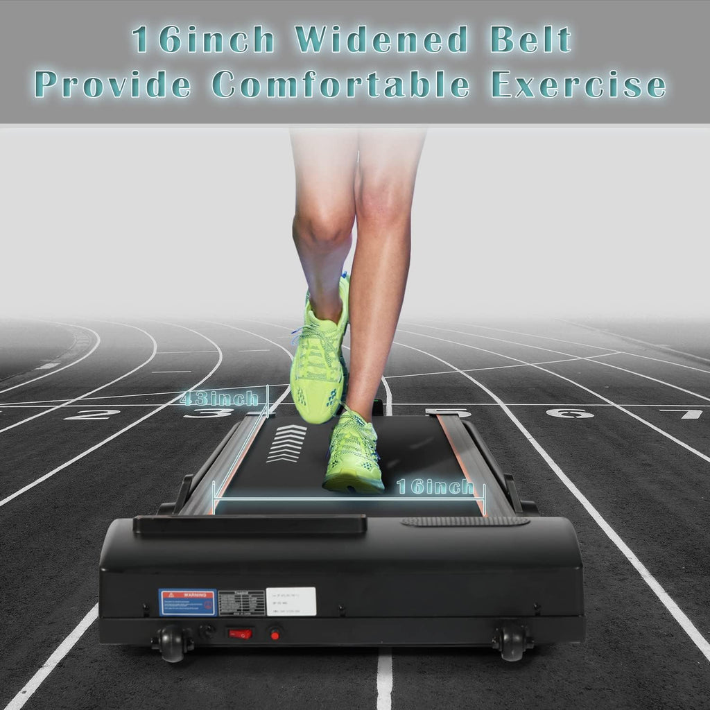 2 in 1 Under Desk Folding Electric Treadmill with LED Display L1903