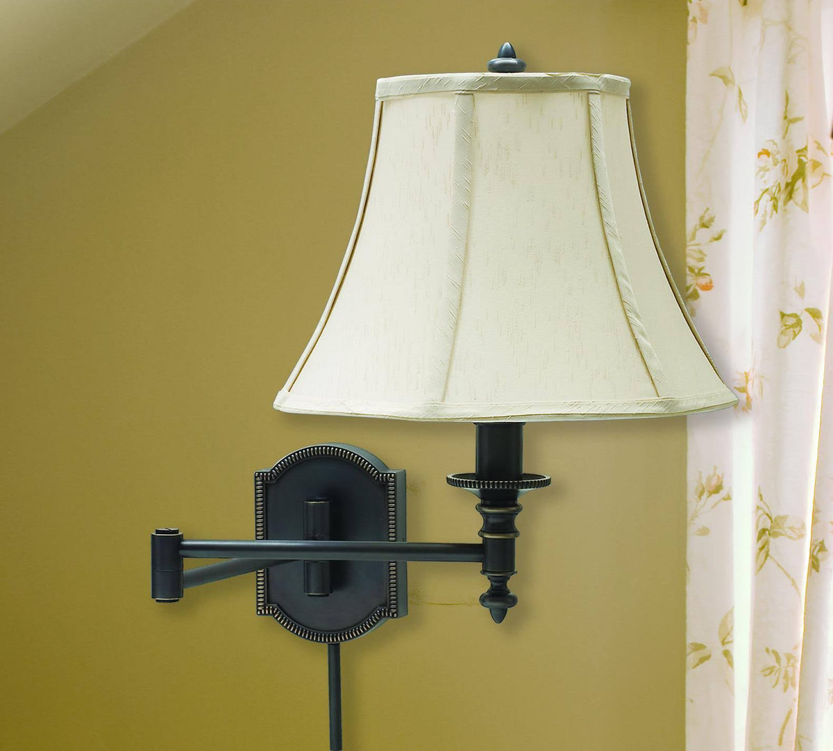 Oil Rubbed Bronze Wall Swing Arm Lamp K12896