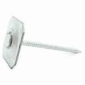 25lb Galvanized Steel Square Cap Nails M464