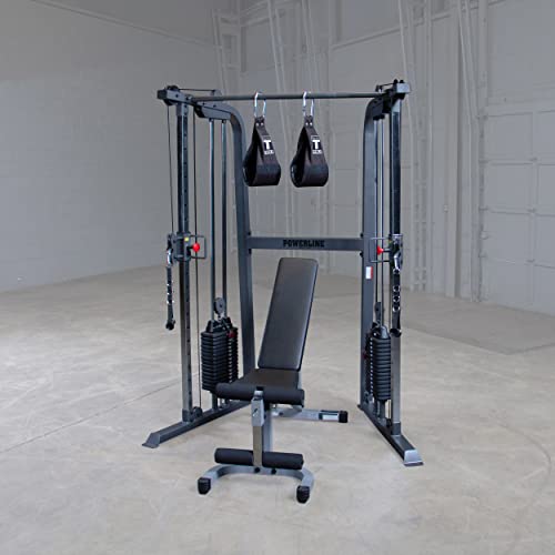 Cable Crossover Exercise Machine with Dual Weights Stack A785167