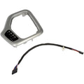 Silver Shifter Bezel With Harness Kit W63694