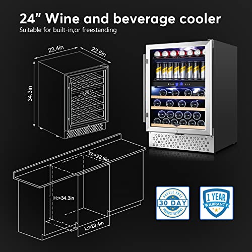 88L Electric Cigar Humidor Cabinet with Spanish Cedar Drawer Shelves D867026