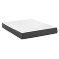 Firm Gel Infused Twin Long Memory Foam Mattress in White O323212